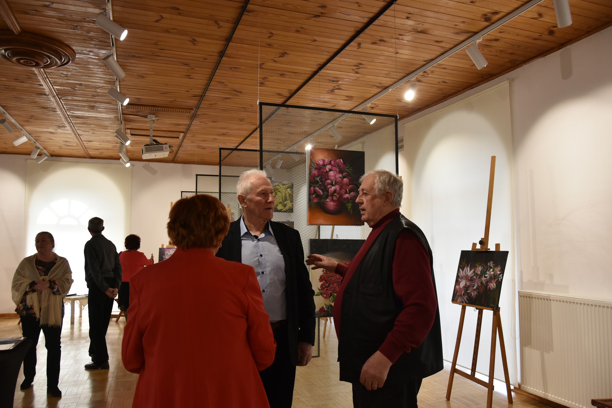 Malwy, róże, fiołki... - Wernisaż wystawy Barbary Harasim